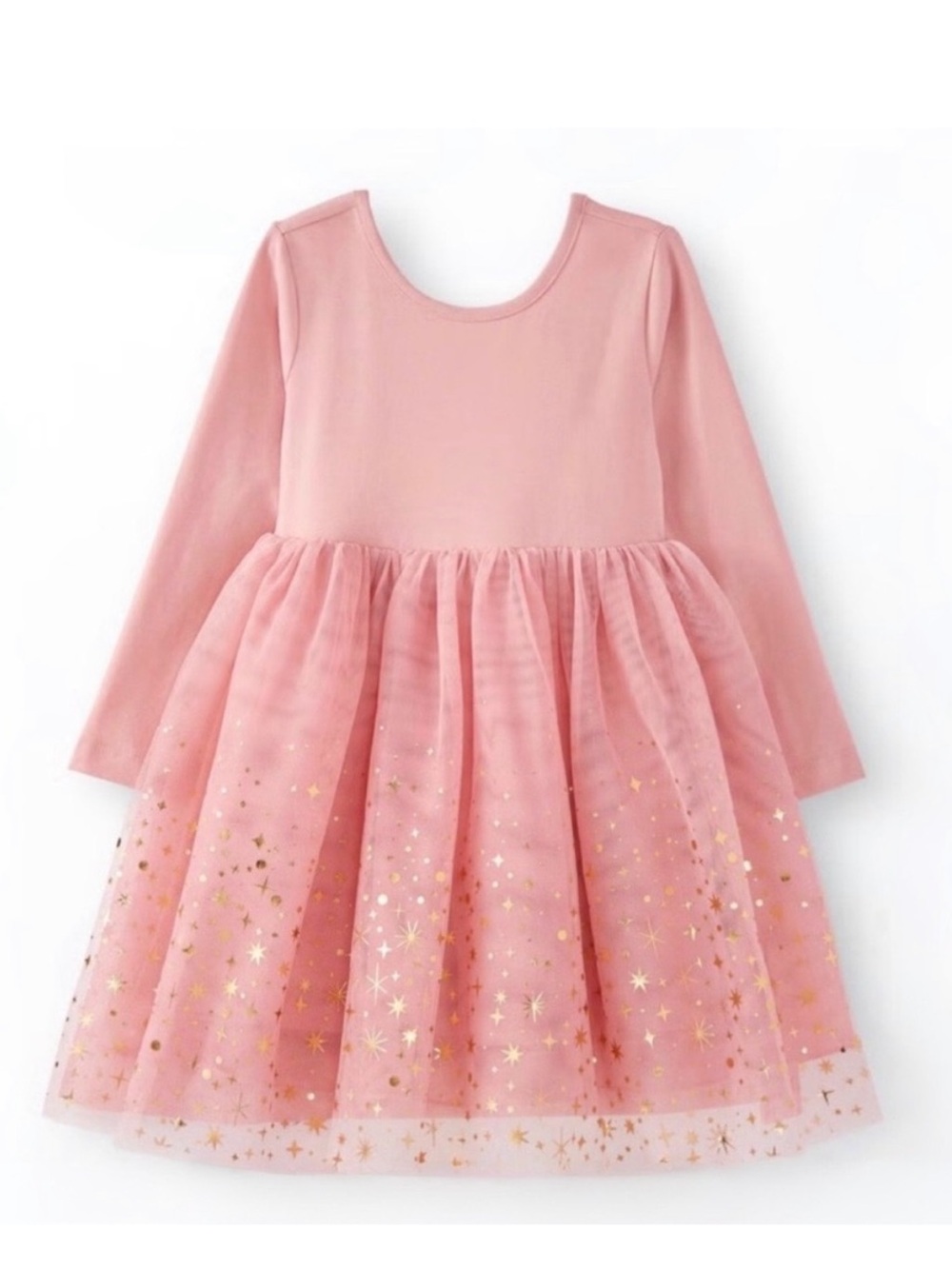 Hanna Andersson Light Pink Girls Tee Dress
